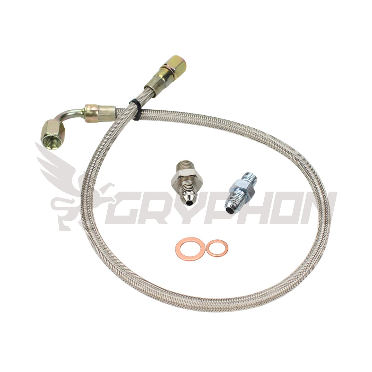 Turbo Oil Feed Line Kit Toyota Land Cruiser 12HT with TD05H