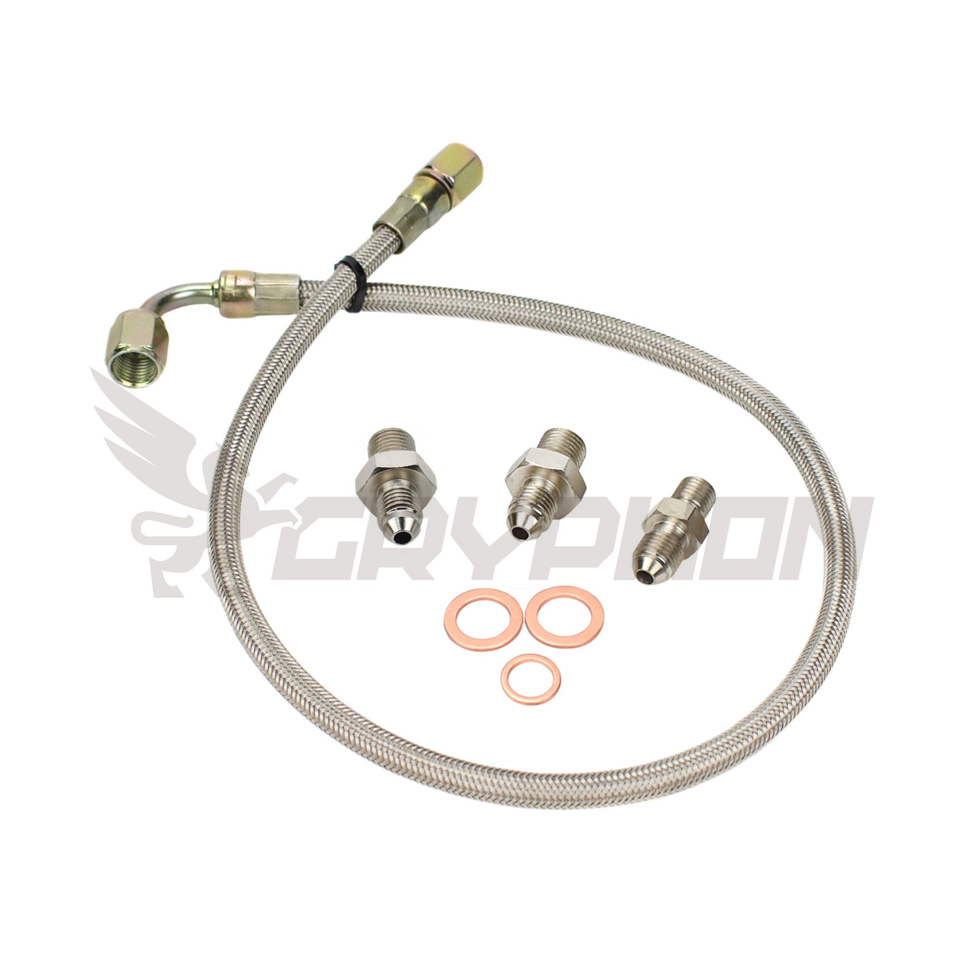 Turbo Oil Feed Line Kit Toyota Land Cruiser 12HT with TD05H