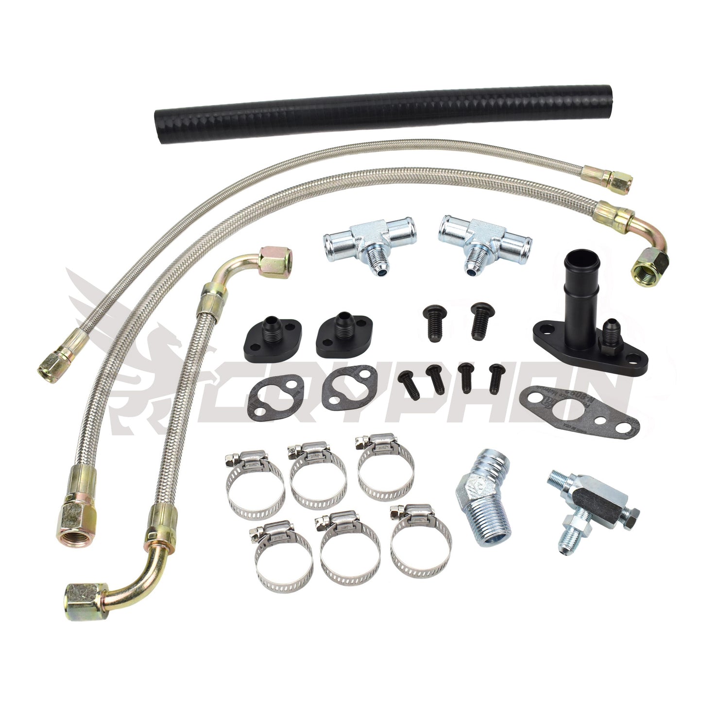 Turbo Oil Water Line Kit Toyota Hilux 2.8L 3L with CT20 – GRYPHONTEK